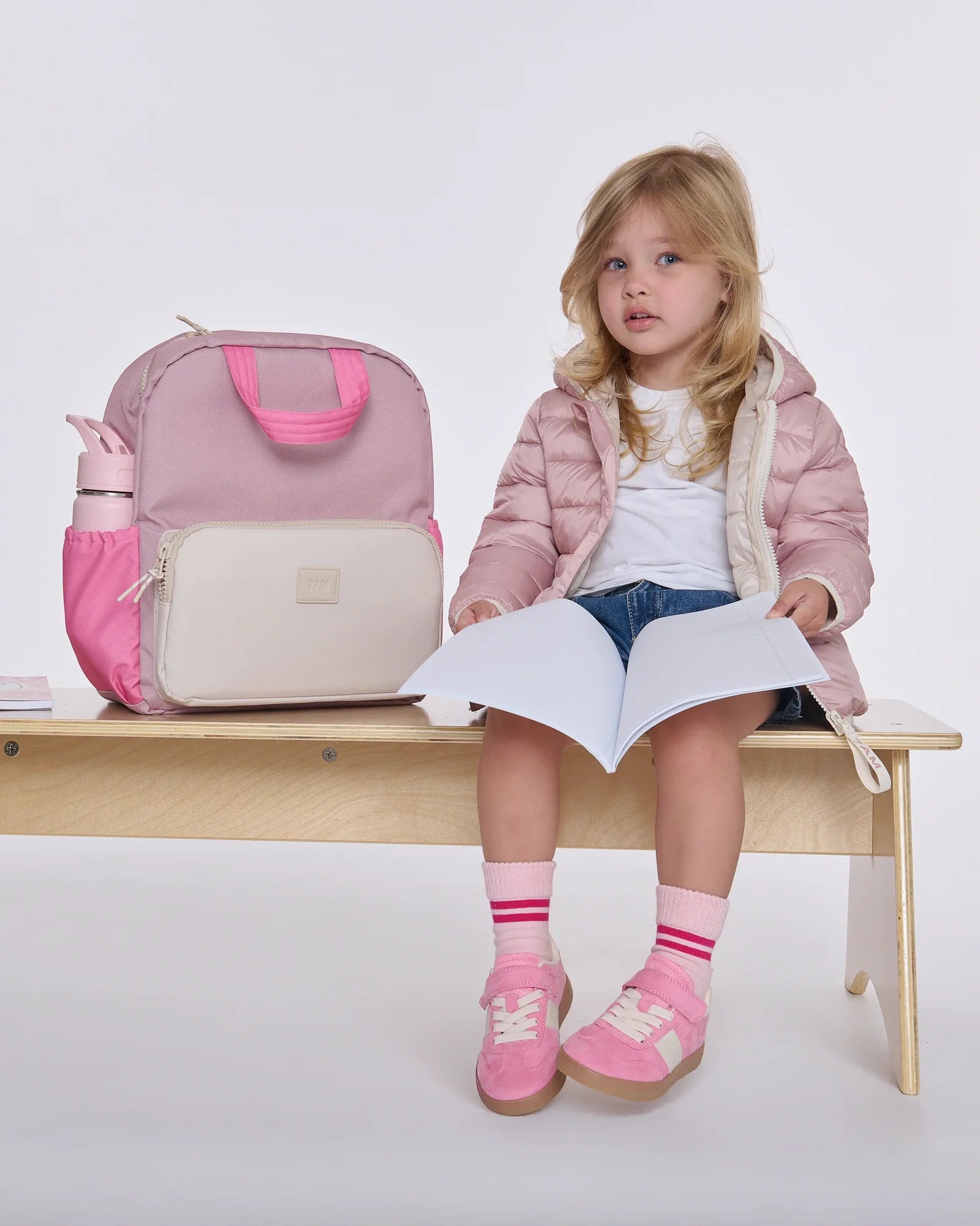 Ash Rose, Ecru, Pink//