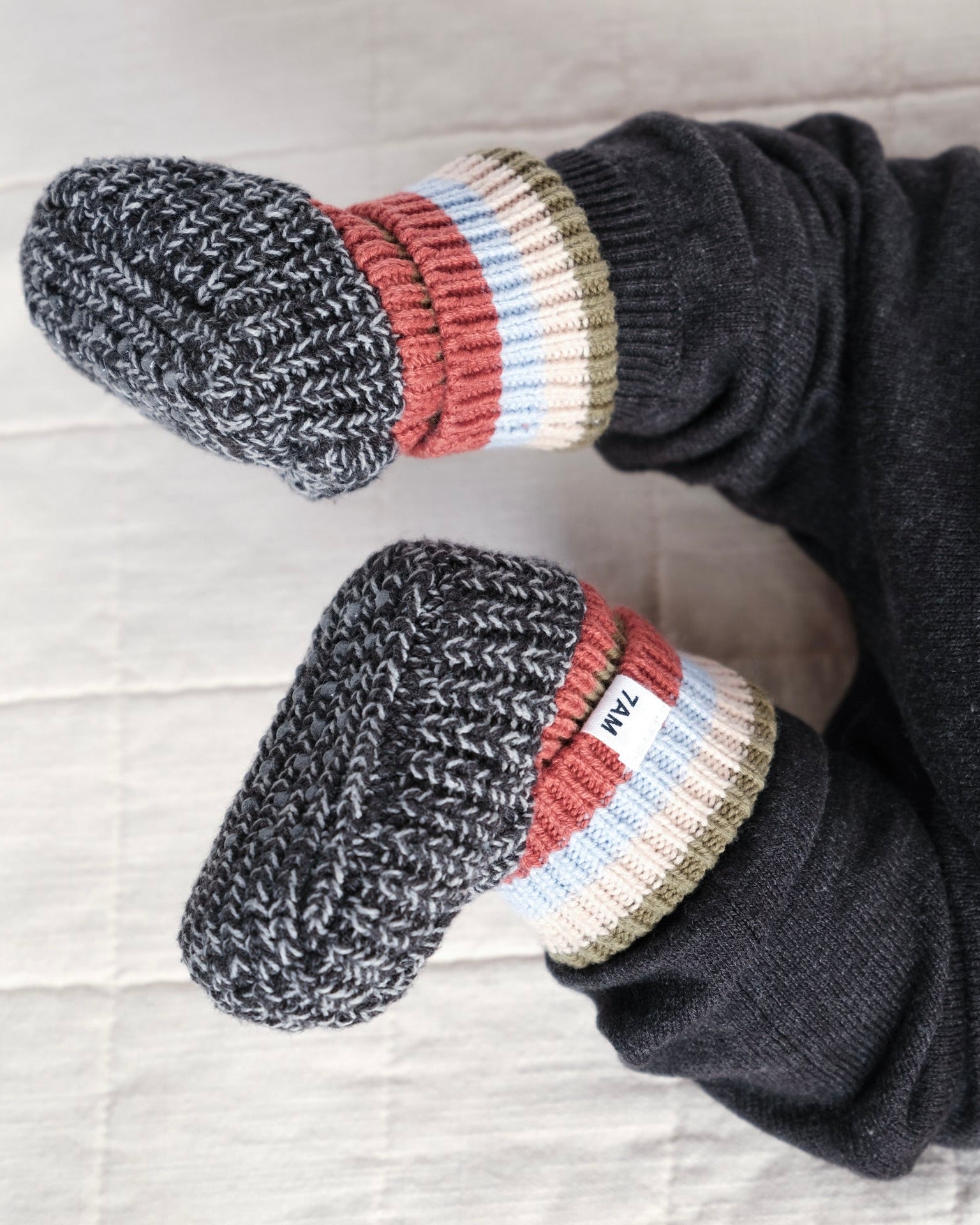 Black Melange Multicolor//