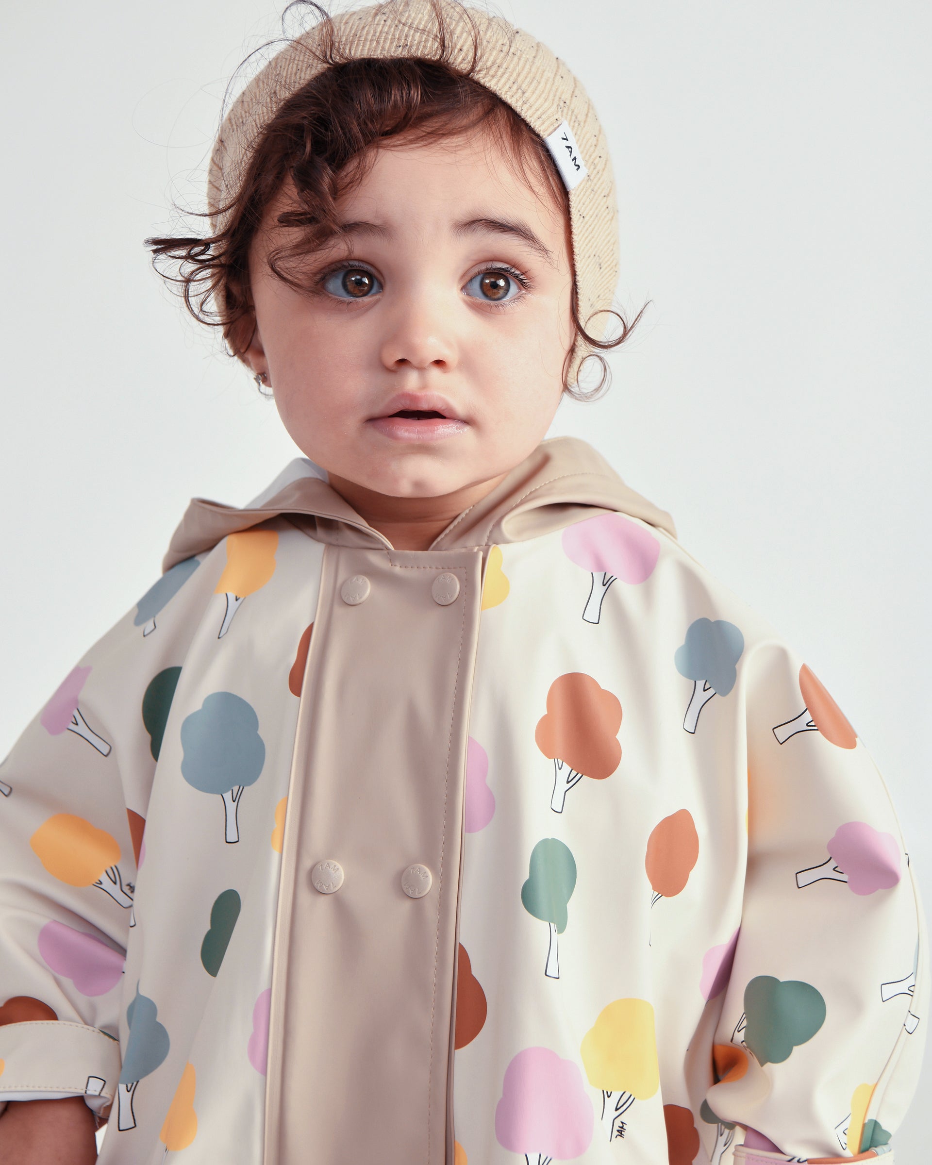 Rainy Trees Beige//