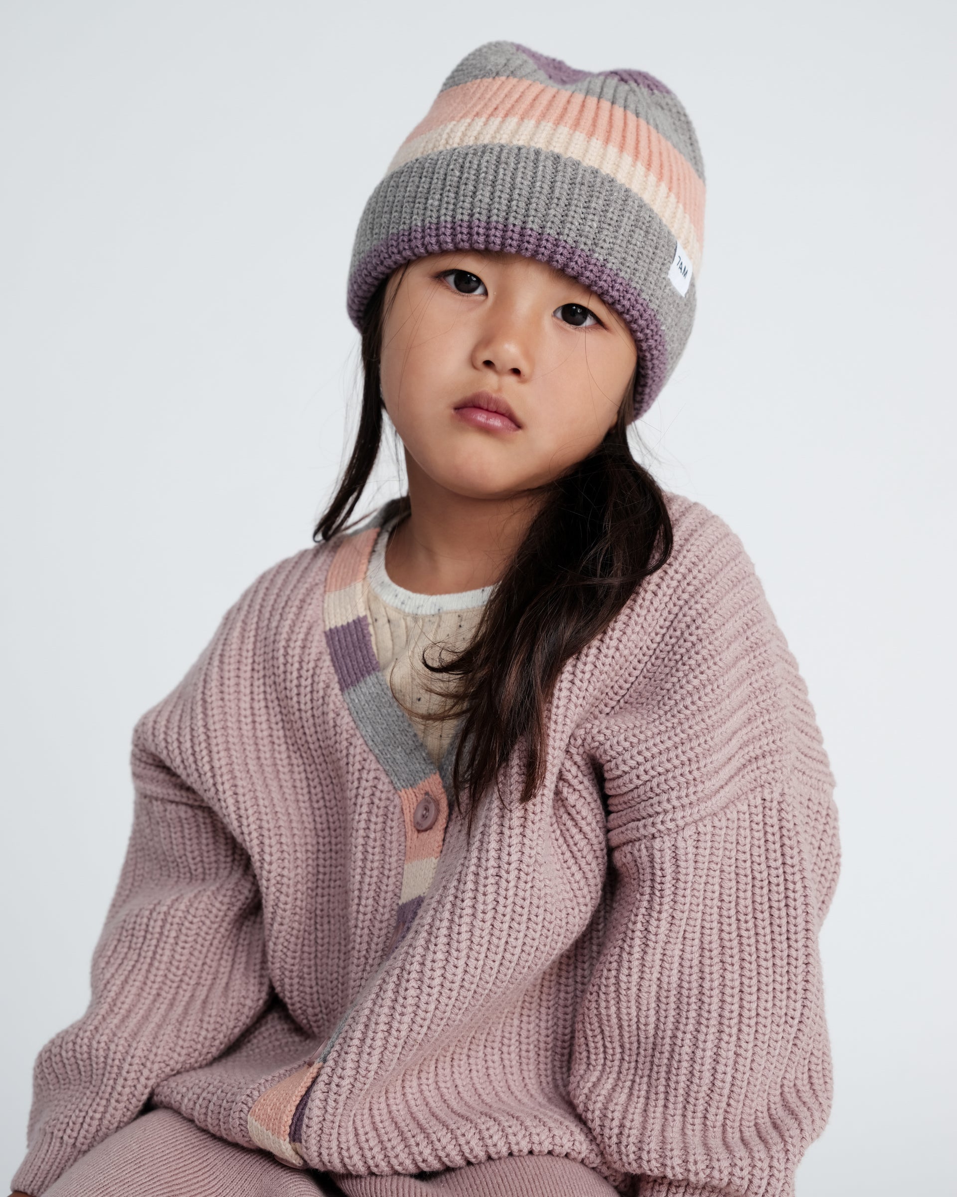 Ash Rose Multicolor Stripe//