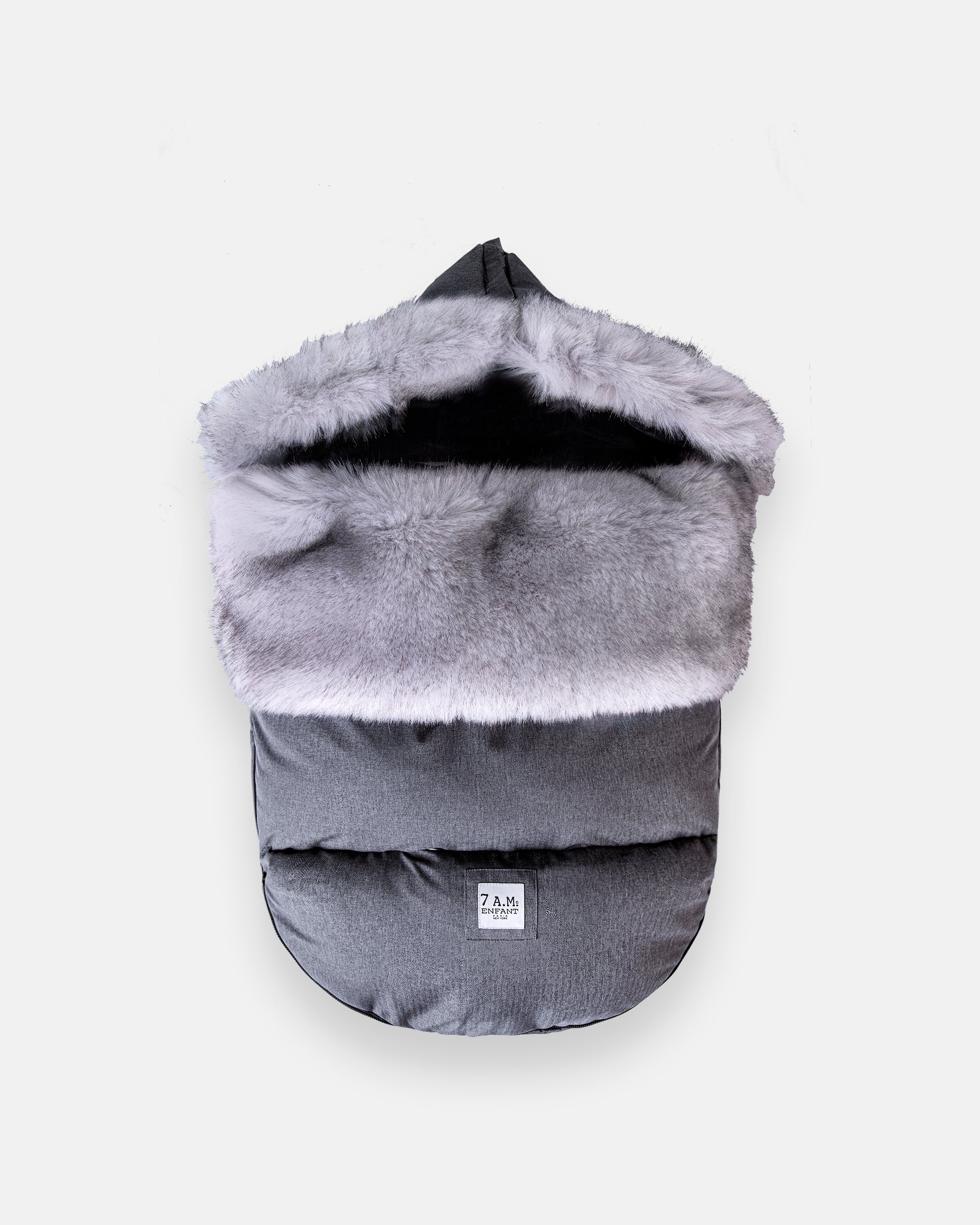 Heather Grey Dark - Arctic Faux Fur//