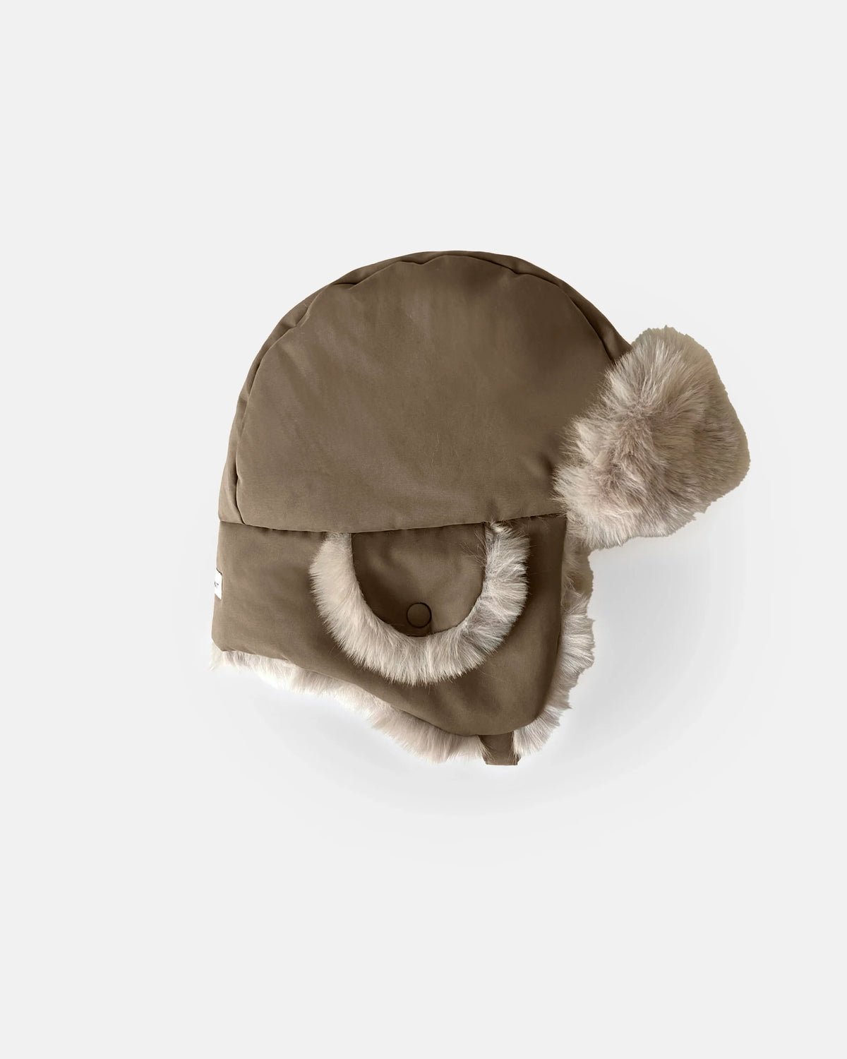 Moss Brown Faux Fur//