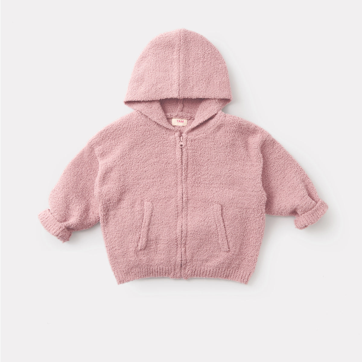 Zip Up Hoodie - Fuzzy