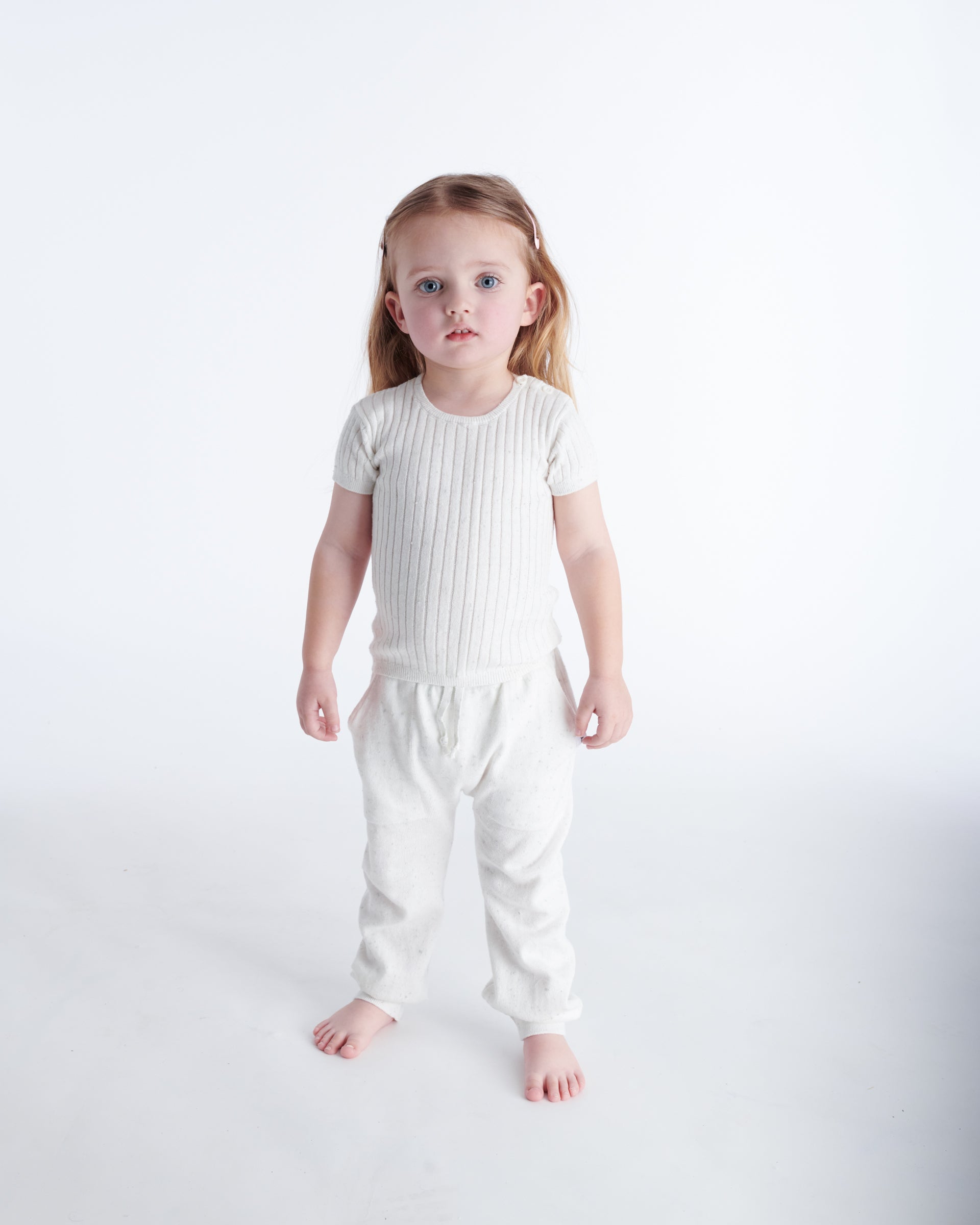 Ribbed Cotton Joggers