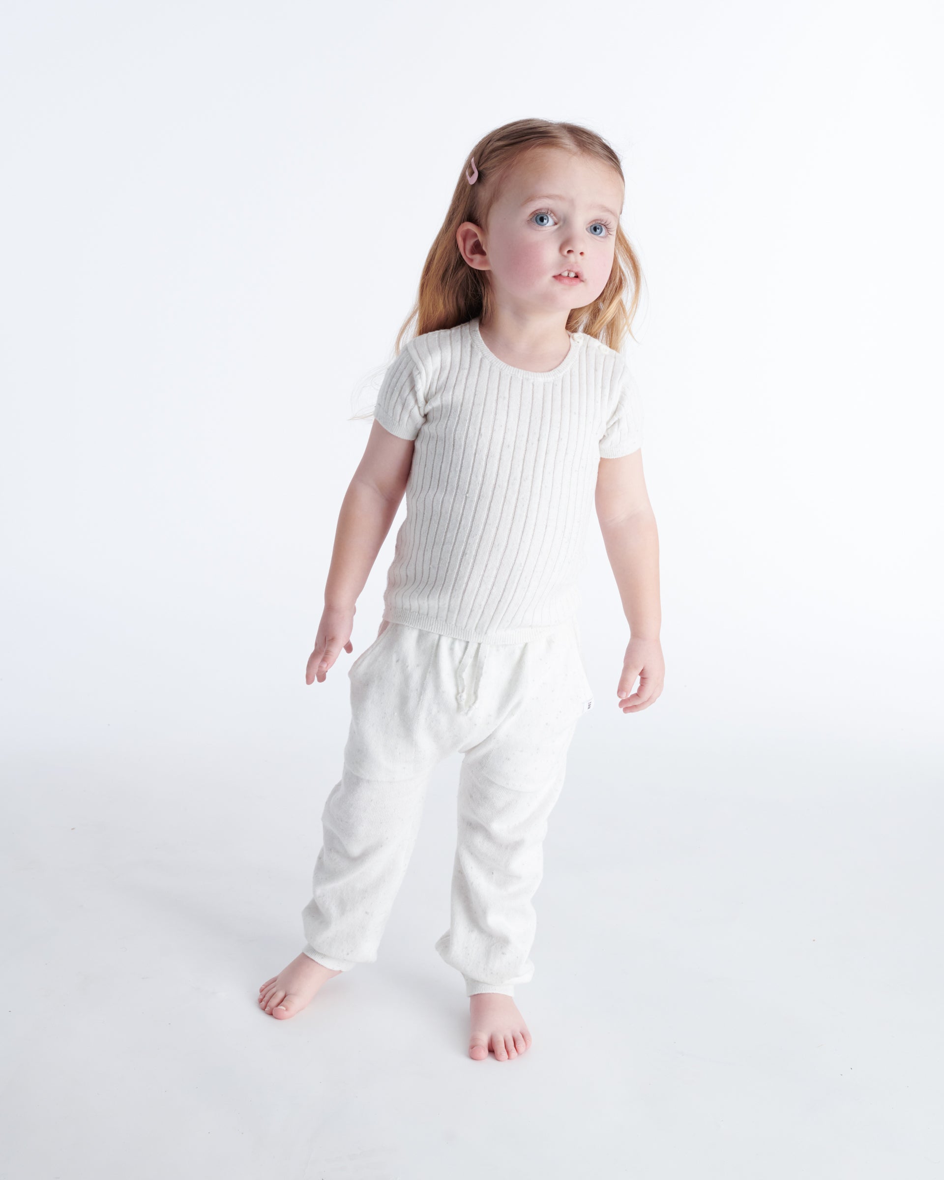 Ribbed Cotton Joggers