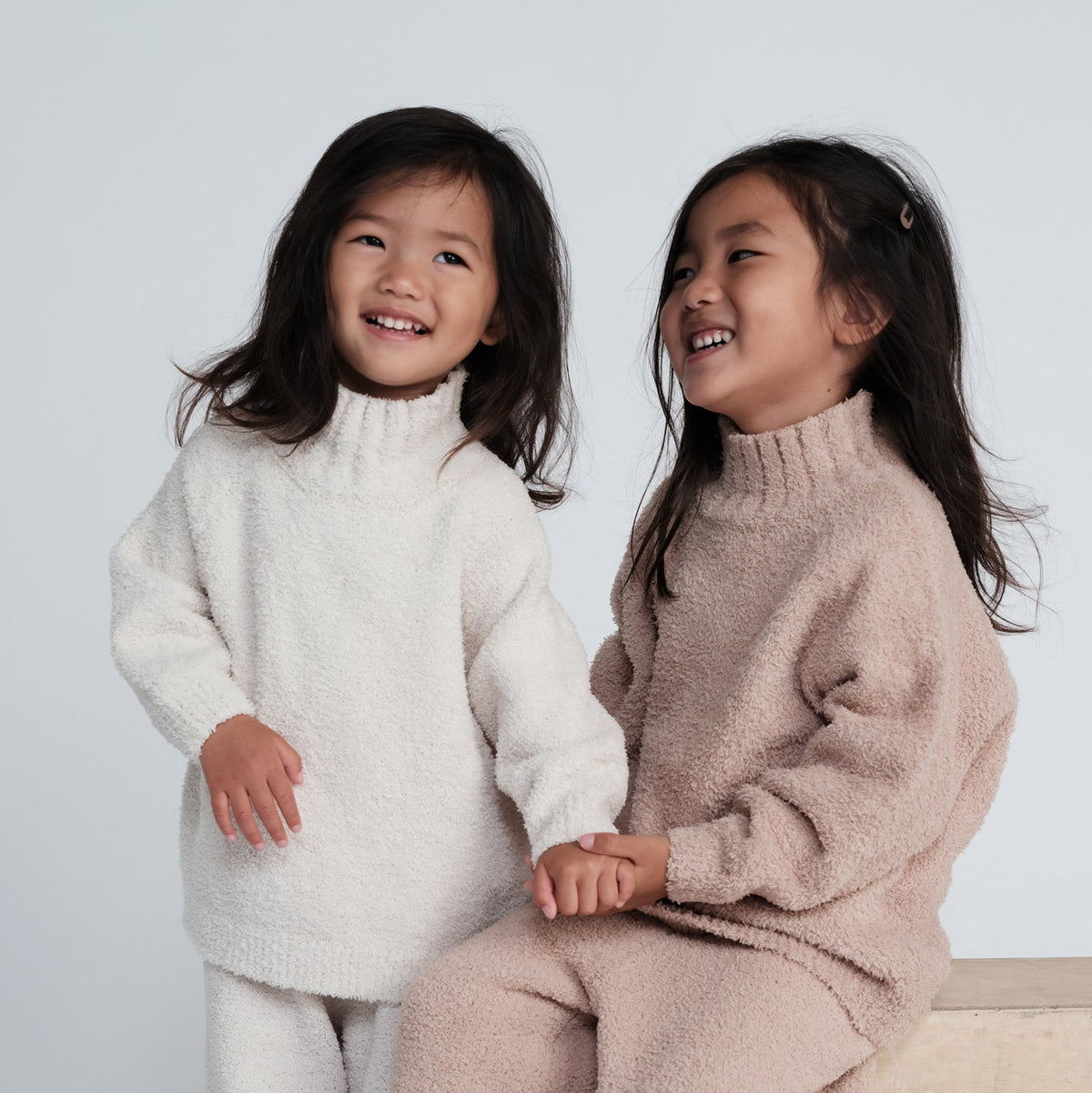 fuzzy mock neck 7AM Enfant