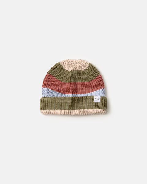 帽子 MATIN KIM STRIPE CHUNKY BEANIE 帽子 MATIN Kim/ニット (Matin BEANIE☆送料・関税込 CHUNKY KIM