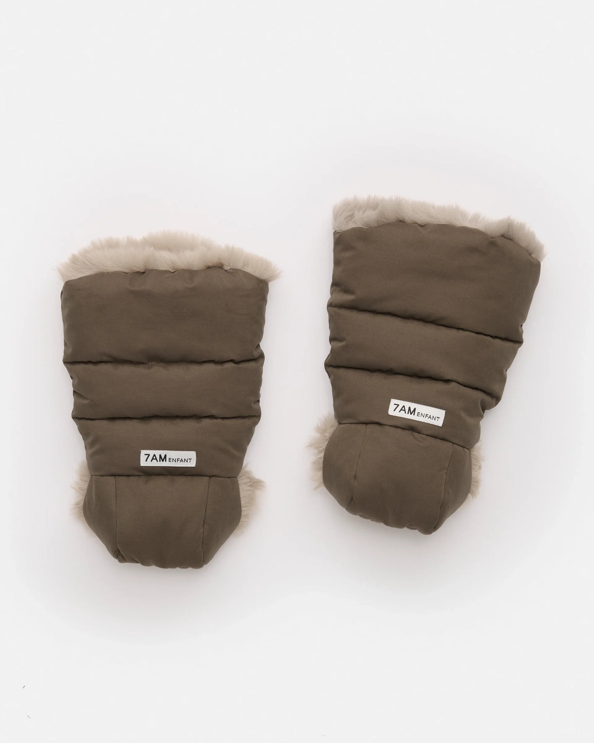 Moss Brown Faux Fur//