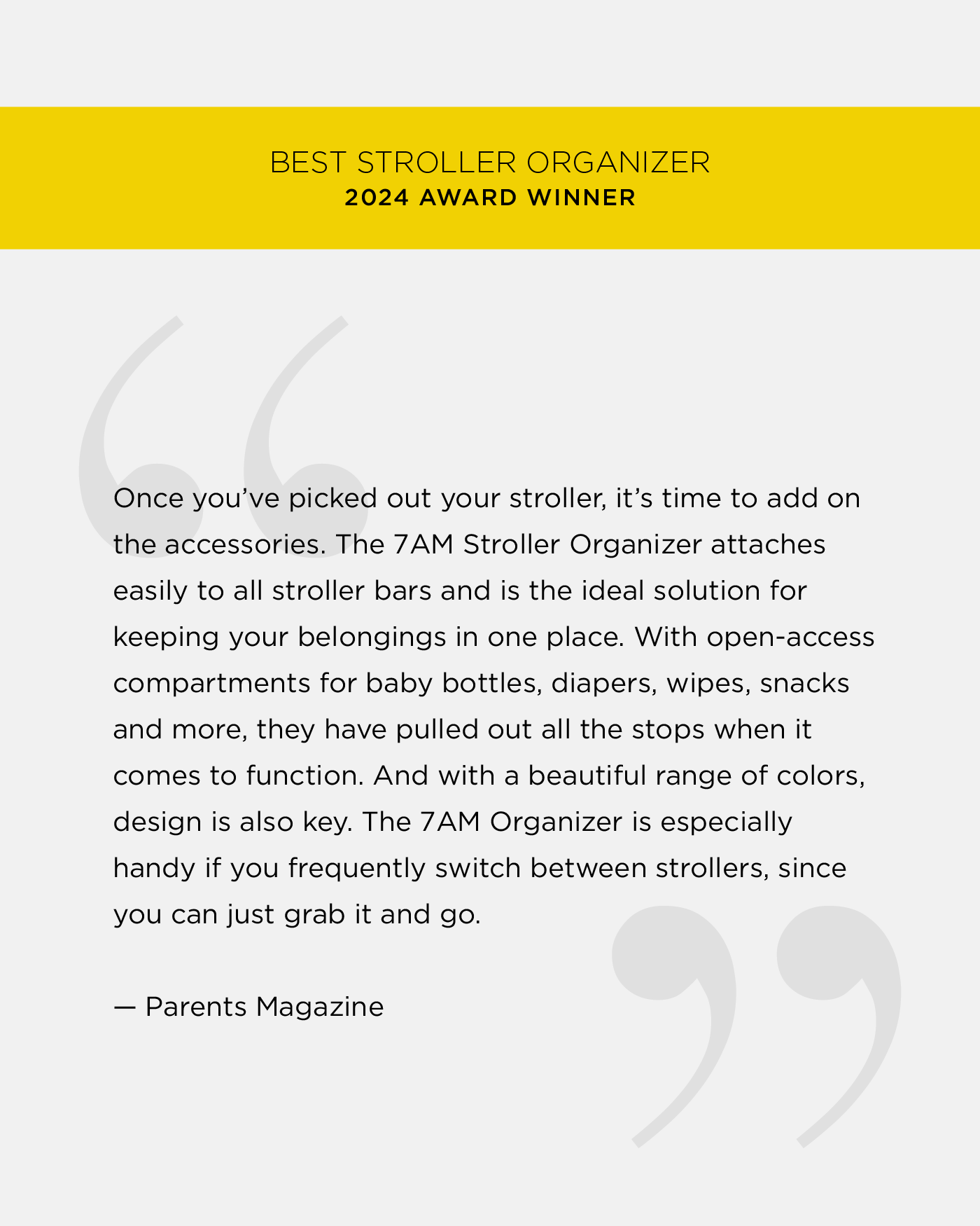 Romy Stroller Organizer - Checker Berber