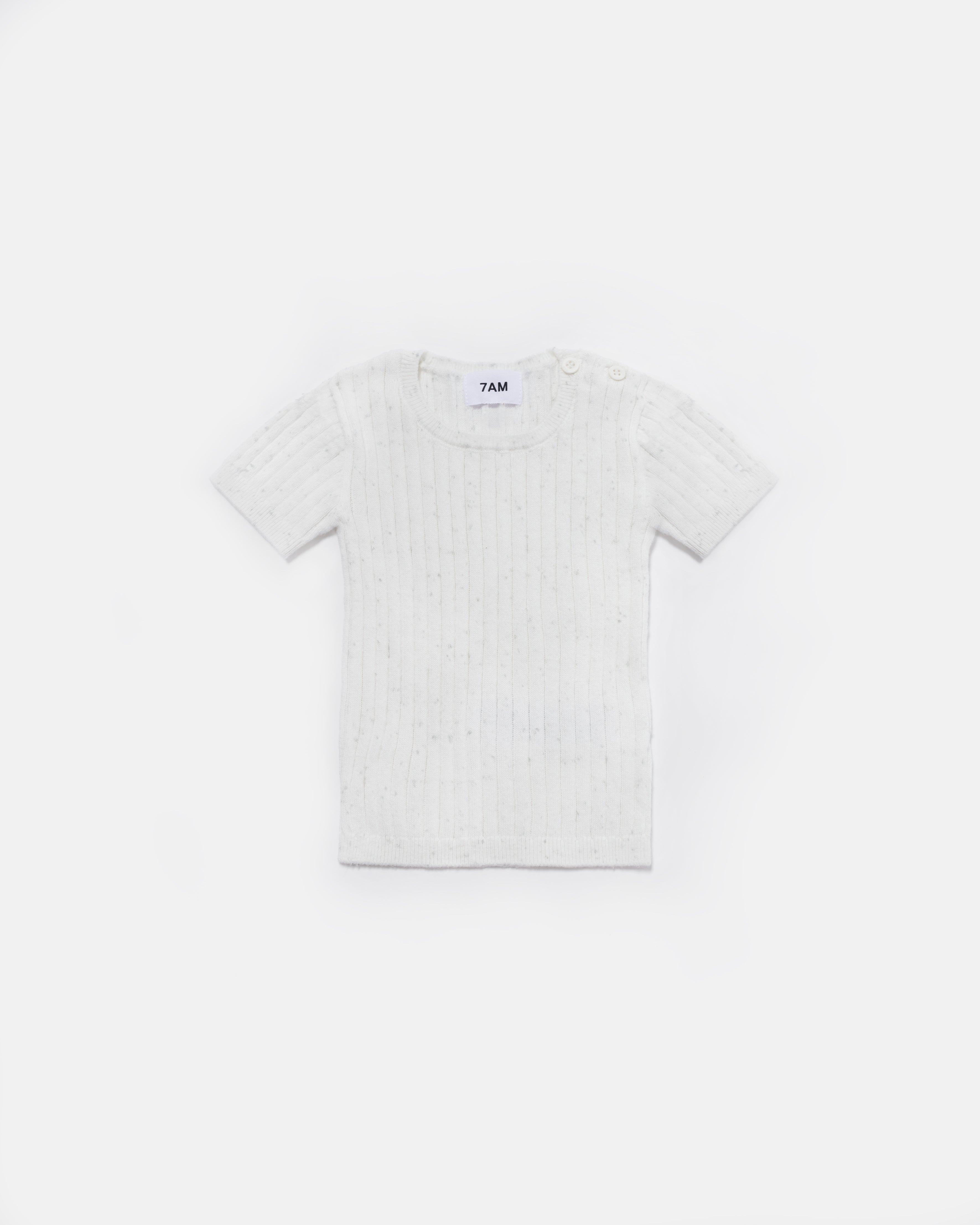 Short Sleeve Tee Ribbed
