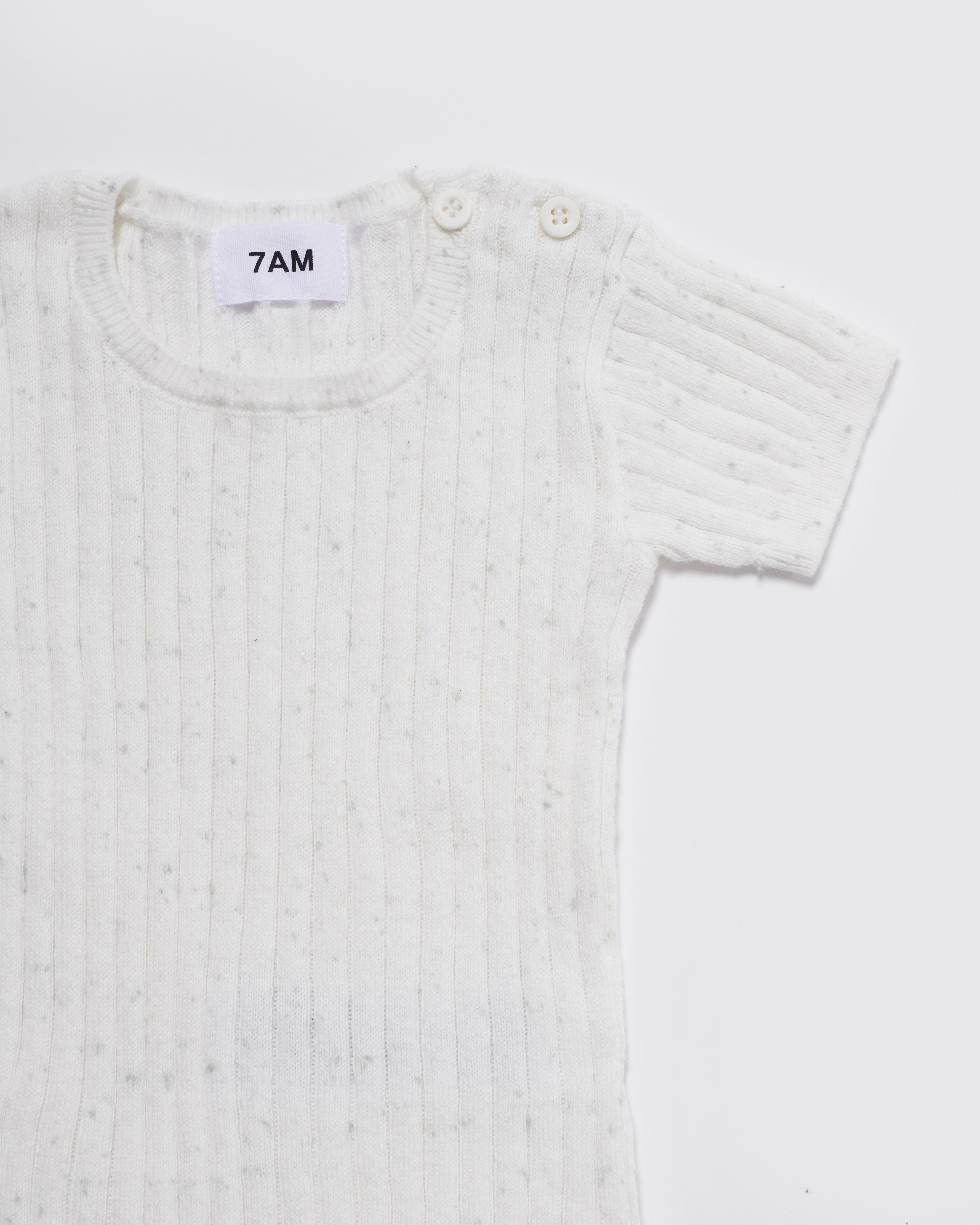 Short Sleeve Tee Ribbed