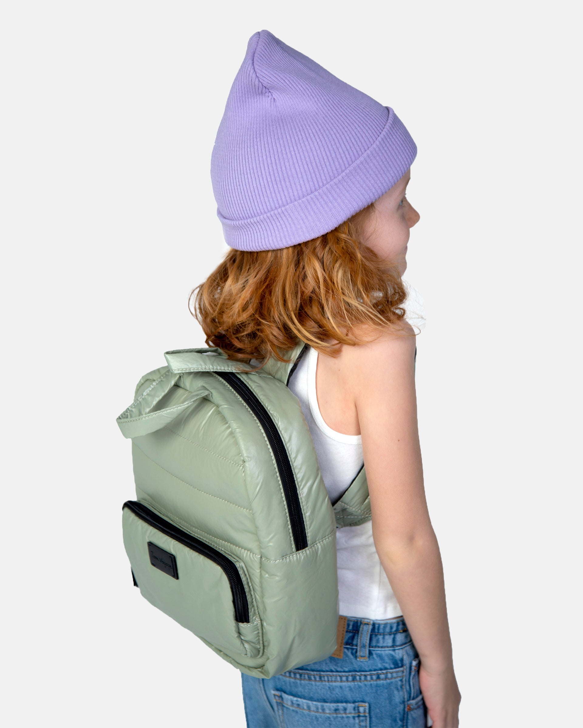 7AM Enfant Mini Backpack Mirage Blue Bows