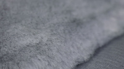 Heather Grey Dark - Arctic Faux Fur//